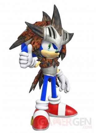 Sonic Frontiers 10 10 2022 Monster Hunter collaboration skin 2