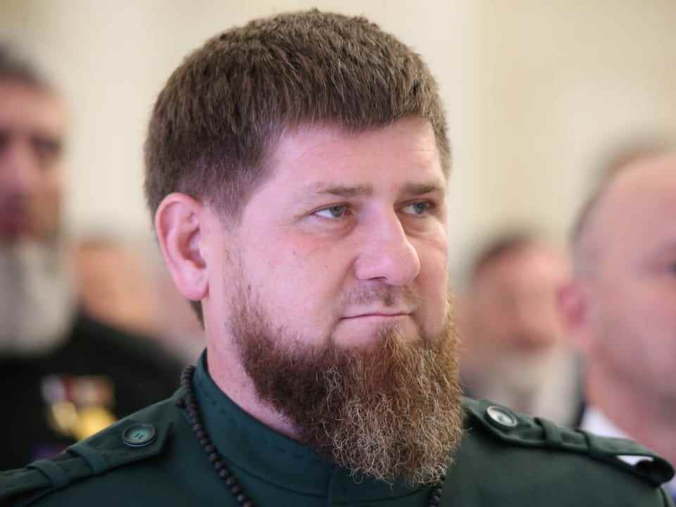 Ramzan Kadyrov closeup