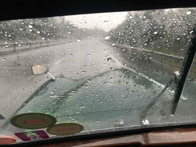 Without working windscreen wipers, the journey becomes an adventure.