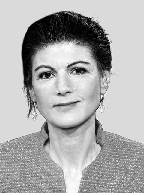 Sahra Wagenknecht, member of the Left Party.