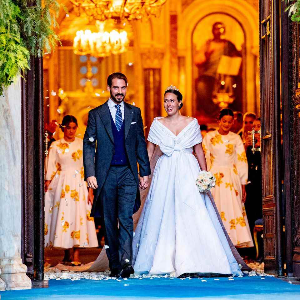 Prince Philippos + Nina Flohr: How the royal wedding of the year went behind the scenes