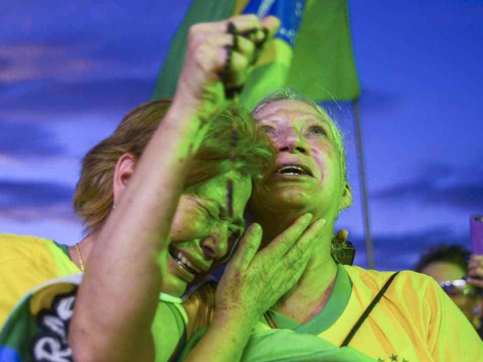 Bolsonaro supporters were disappointed with the outcome of the election.
