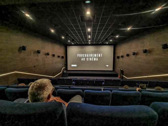 A cinema in the south of France, August 17, 2022.