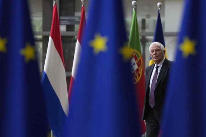 Josep Borrell in Brussels on October 3, 2022. 