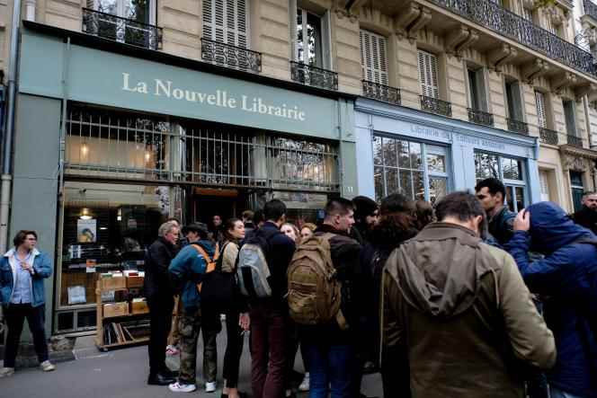 On October 4, 2019, La Nouvelle Librairie was preparing to welcome the far-right politician Jean-Marie Le Pen, on the occasion of a signing session for his 