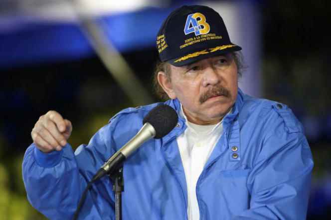 Nicaraguan President Daniel Ortega in Managua on September 28, 2022.