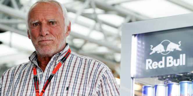 Dietrich Mateschitz, co-founder and CEO of Red Bull, after the first practice session for the Austrian Formula One Grand Prix at the Red Bull Ring in Spielberg, Austria, June 19, 2015.