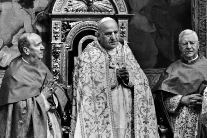 Pope John XXIII at the Vatican in 1963.