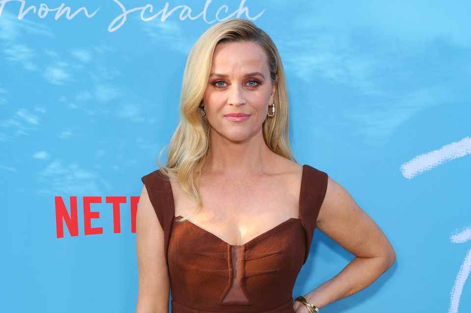 Reese Witherspoon at the premiere of ""From Scratch" in Los Angeles.