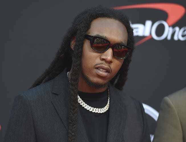 Takeoff was a member of the prominent American rapper trio Migos. 