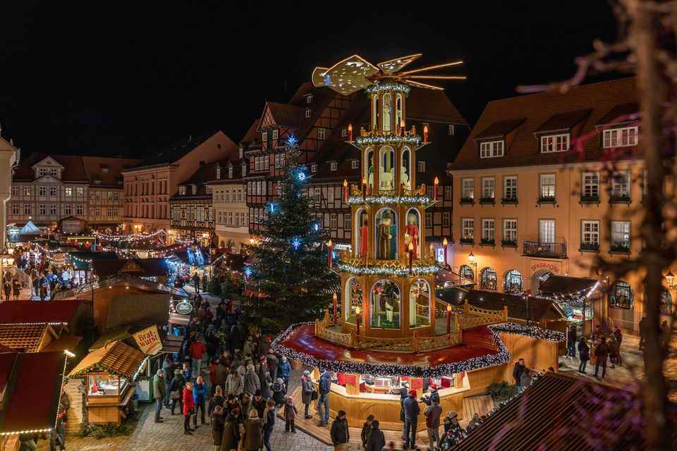 Christmas market in Quedlinburg