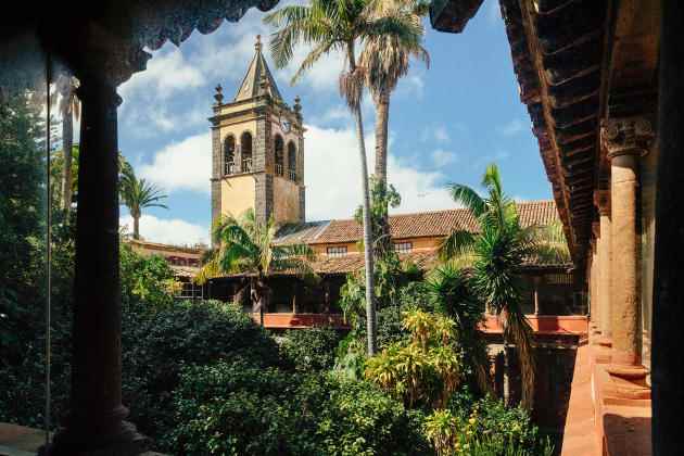 The cloister of the former Augustinian convent.