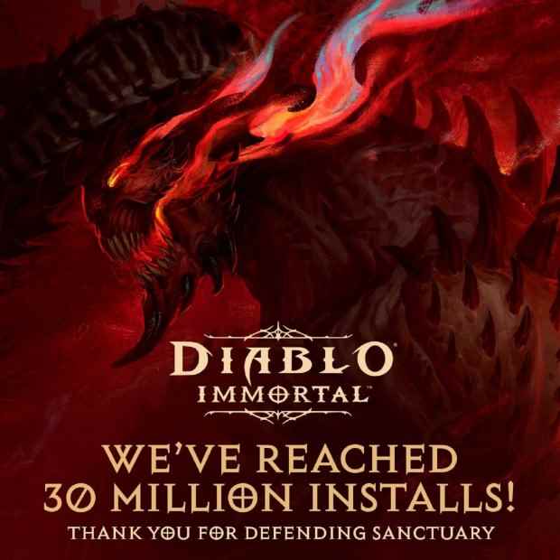 Diablo Immortal 30 million players