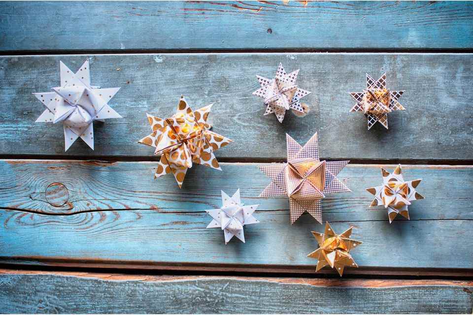Christmas crafts: Froebel star