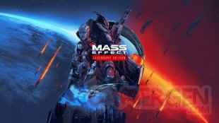 Mass Effect Legendary Edition key art wallpaper and background