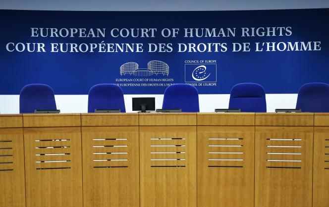 At the European Court of Human Rights, in Strasbourg, in February 2019.
