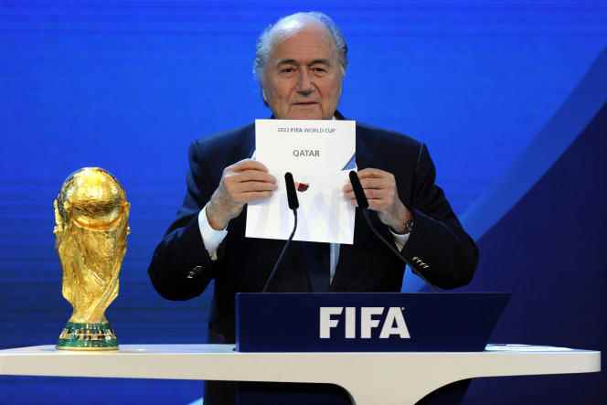 Sepp Blatter, then FIFA President, announced on December 2, 2010 that Qatar would host the 2022 World Cup.