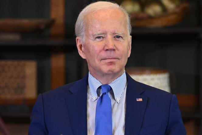 US President Joe Biden attends an emergency meeting with G7 members following a missile strike on Polish soil not far from the Ukrainian border in Nusa Dua, Indonesia on 16 November 2022. 