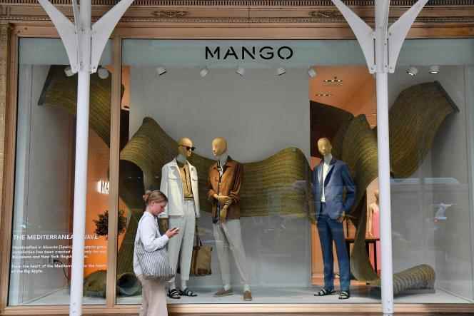 The new Mango store in New York on May 11, 2022.