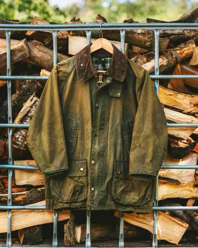 The Barbour Classic Bedale jacket.