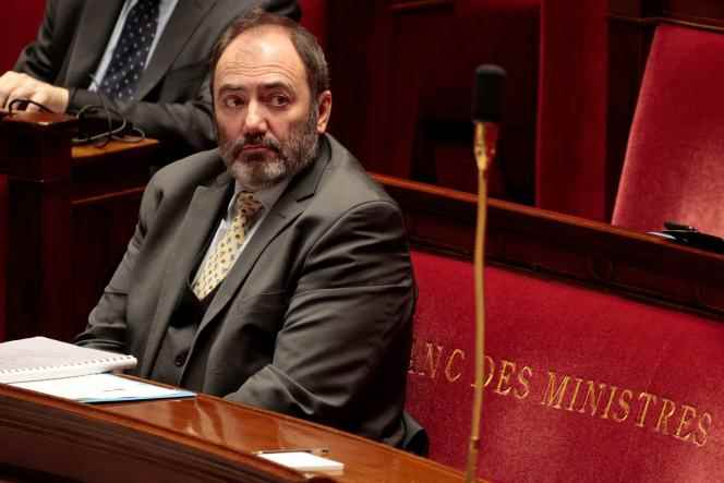 The Minister of Health François Braun announced before the National Assembly a new extension of more than 500 million euros for the hospital, Monday, November 21, in Paris.