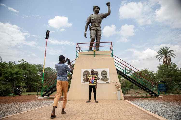 Die Thomas-Sankara-Gedenkstätte in Ouagadougou.