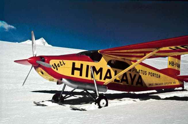 A PC-6 made it to the Daulaghiri base camp.