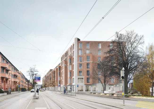The new building on Winterthurerstrasse could soon be taken up again.