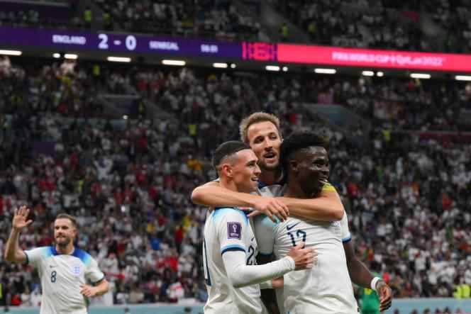 The English beat Senegal on Sunday in the round of 16 of the World Cup. 