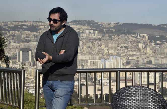 Noureddine Tayebi, the co-founder of the VTC Yassir application, in Algiers, in February 2022.
