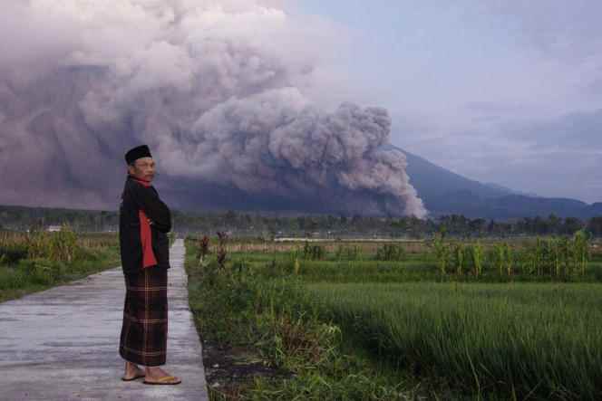 Mount Semeru erupted on December 4, 2022, on the island of Java, Indonesia.