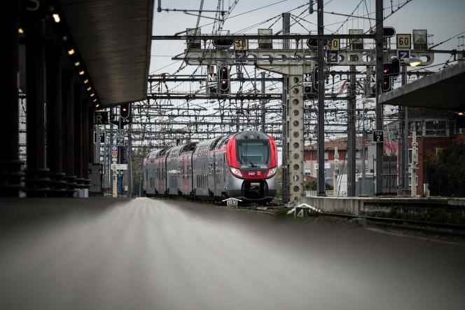 At Toulouse Matabiau station, December 2, 2022.
