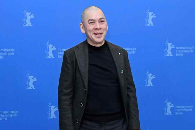 Director Tsai Ming-liang during the presentation of 