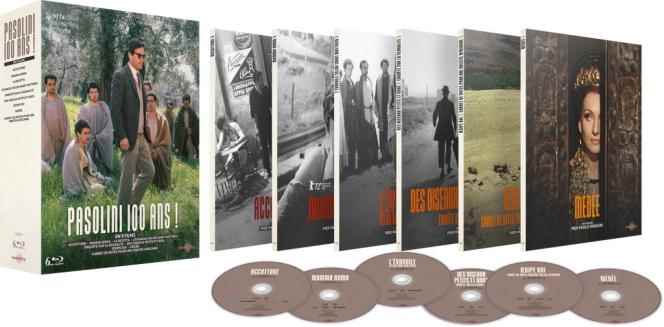 “Pasolini 100 years!  », box set in nine films and six Blu-rays.