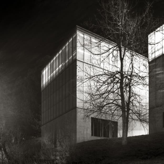 Kirchner Museum bei NachtBildlegende: Kirchner Musuem Davos