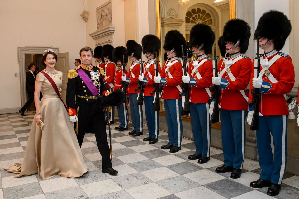 Crown Princess Mary and Crown Prince Frederik 2017 in Belgium.