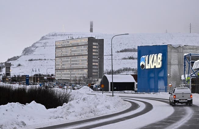 Plant of the mining group LKAB in Kiruna. 