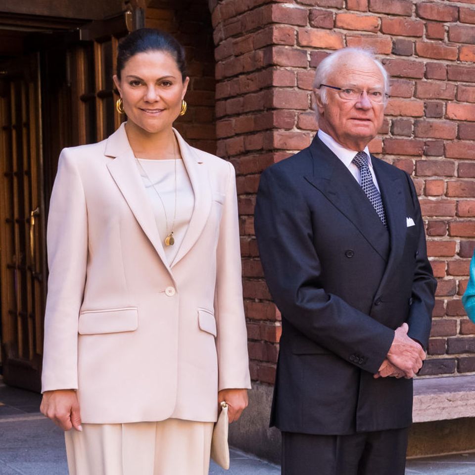 Crown Princess Victoria and King Carl Gustaf