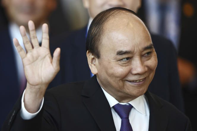 Vietnamese ex-president Nguyen Xuan Phuc on November 19, 2022 in Bangkok.