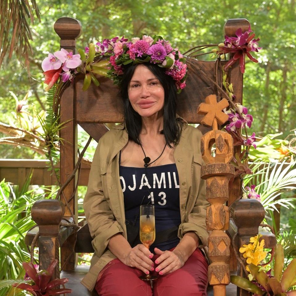 Djamila Rowe gets the jungle crown