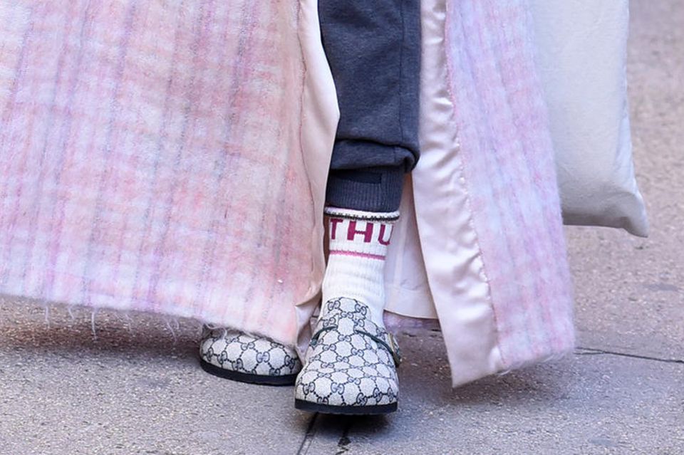 Do these shoes herald a collaboration between Gucci and Birkenstock?