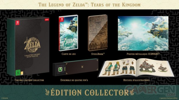 The Legend of Zelda Tears of the Kingdom Collector's Edition 01 09 02 2023