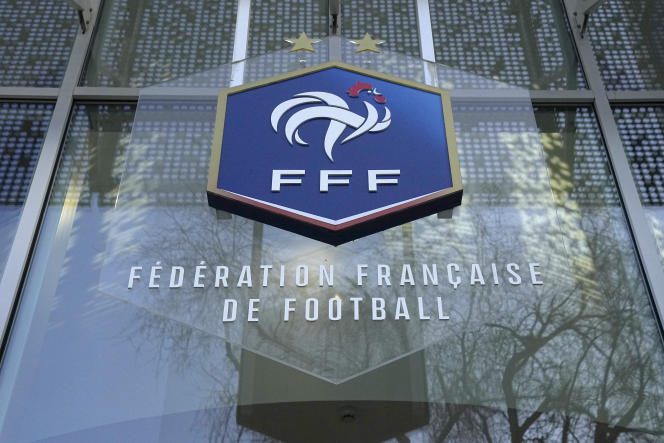 At the headquarters of the French Football Federation, in Paris, on January 11, 2023. 