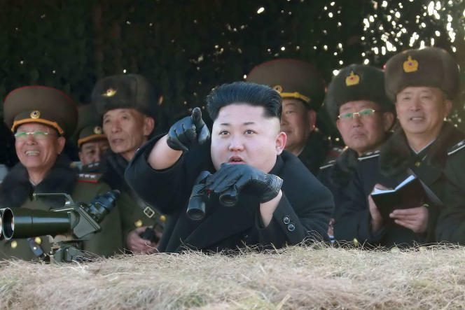 Kim Jong-un, January 31, 2015, in Pyongyang, North Korea.