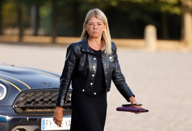 The leader of the Eurazeo group Virginie Morgon, in Paris, July 18, 2022.