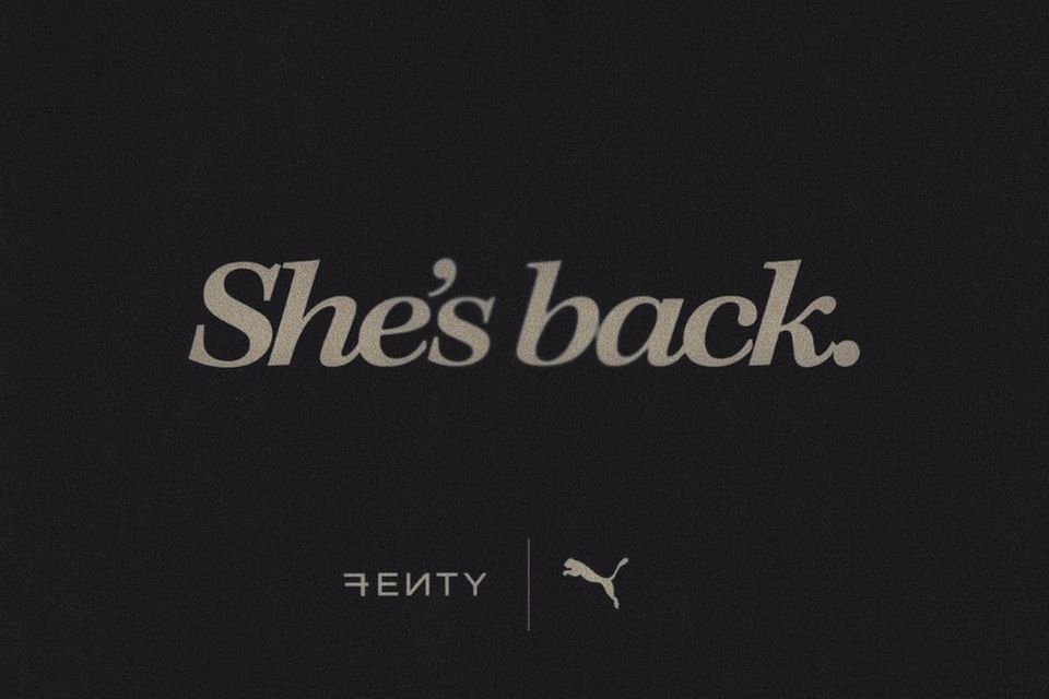 "she is back"writes Puma on Instagram. 