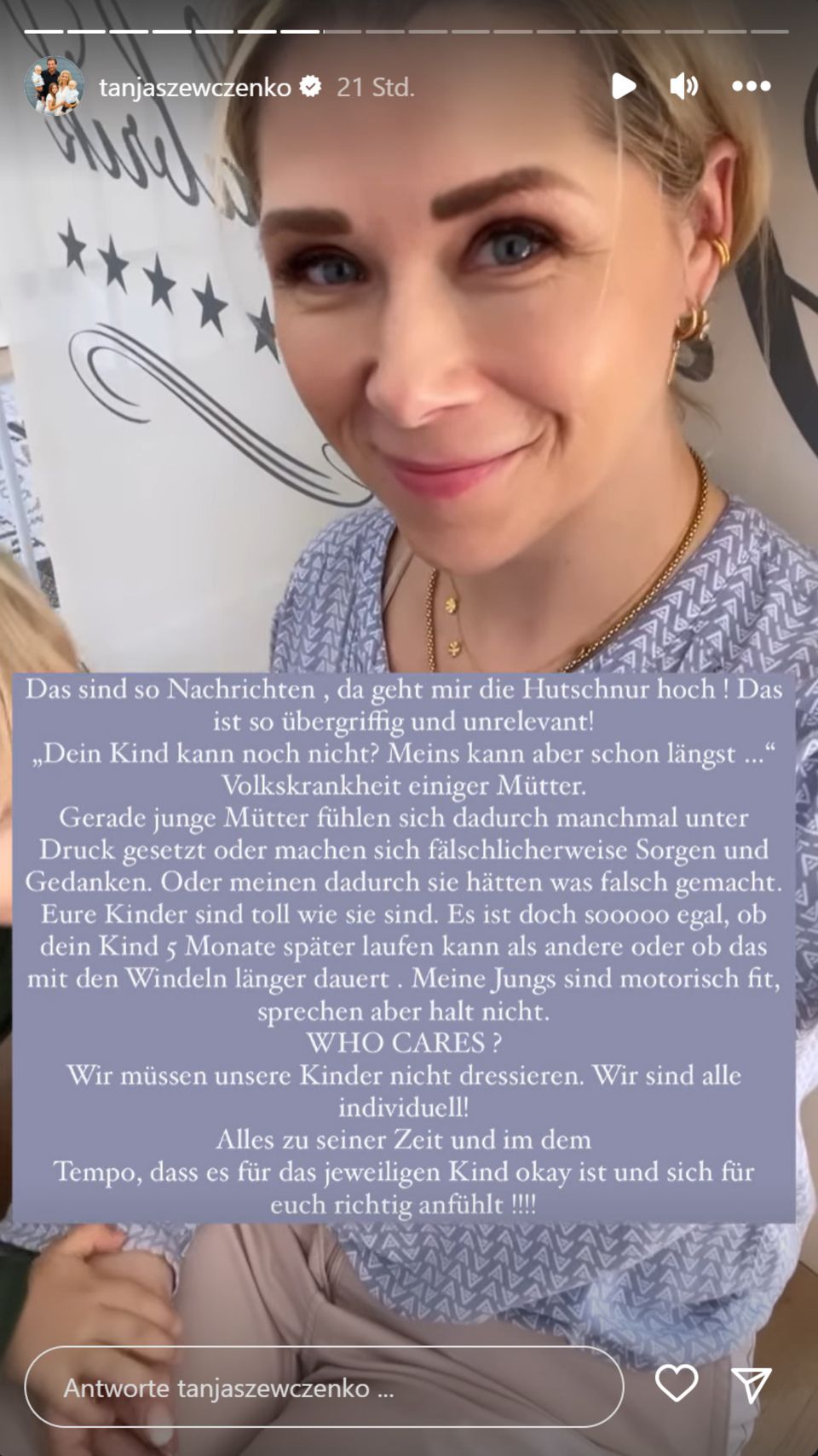 Tanja Szewczenko: "We don't have to train children!" Hearty announcement after criticism on the net