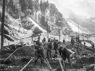 Workers in the Kandertal