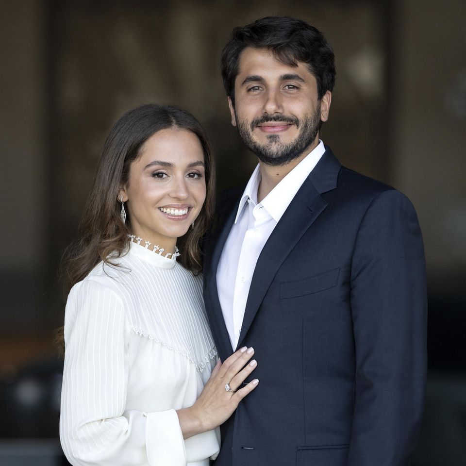 Princess Iman bint Abdullah and Jameel Alexander Thermiotis