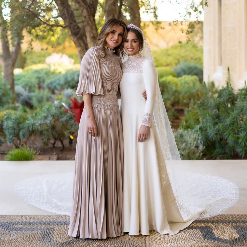 Queen Rania and Princess Iman